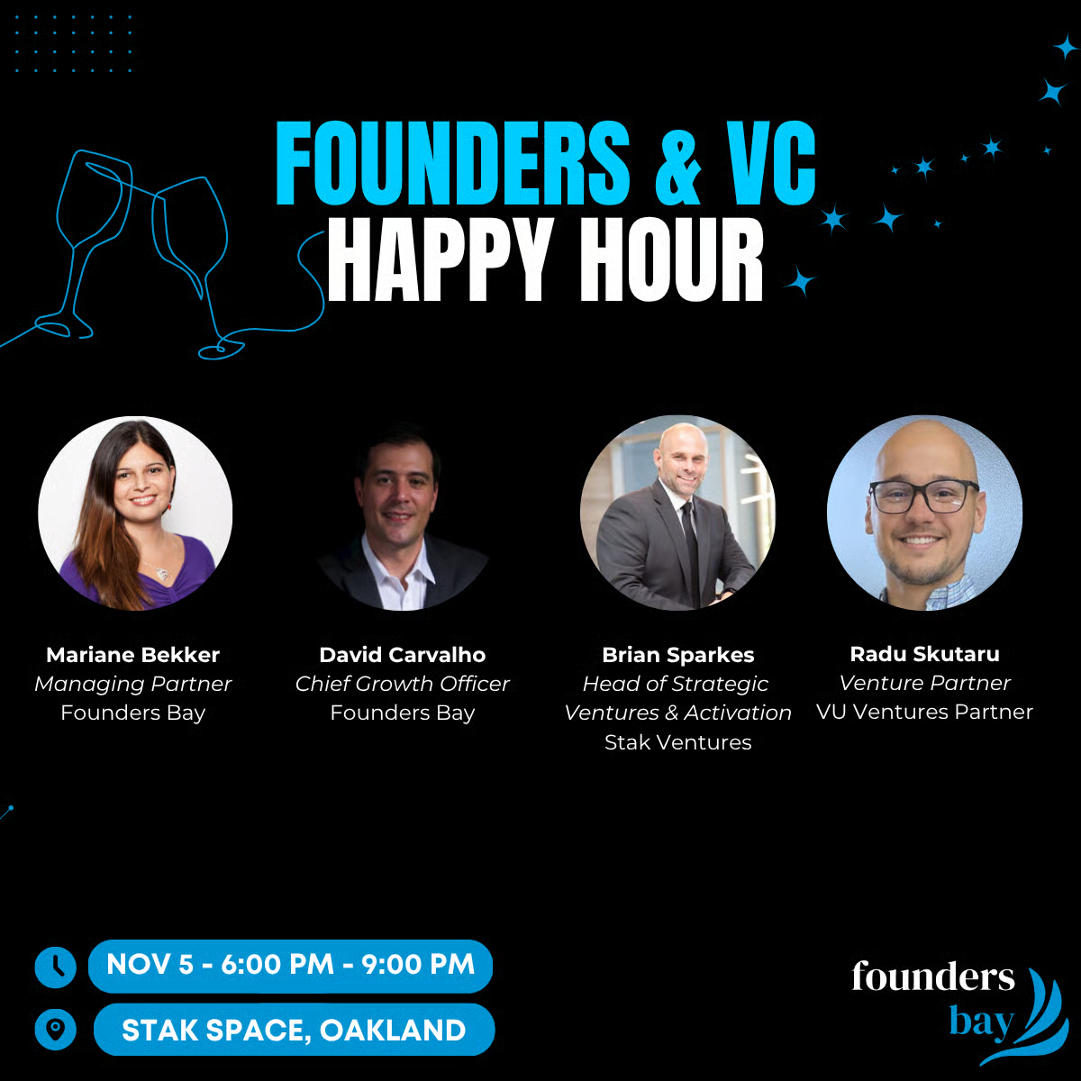 Founders Bay | Founders & VC Happy Hour