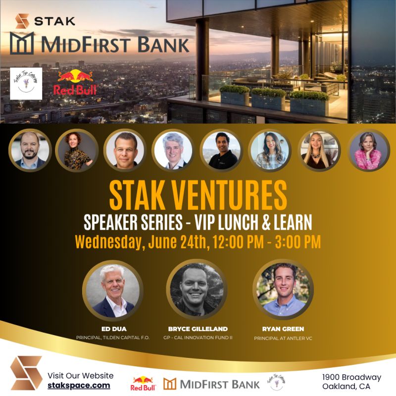 STAK Ventures & MidFirst Bank Speaker Series: VIP Lunch & Learn