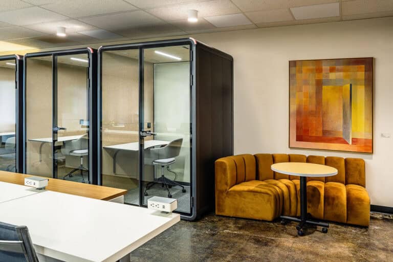 Private office for a satellite team in Oakland