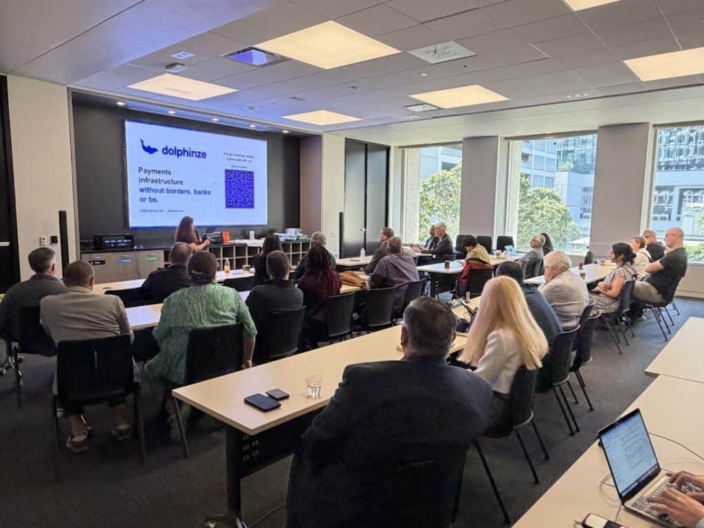 Networking event for East Bay coworking members at STAK Space