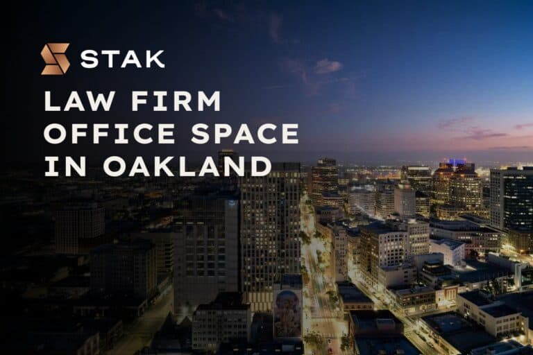 Law Firm Office Space in Oakland - STAK Space