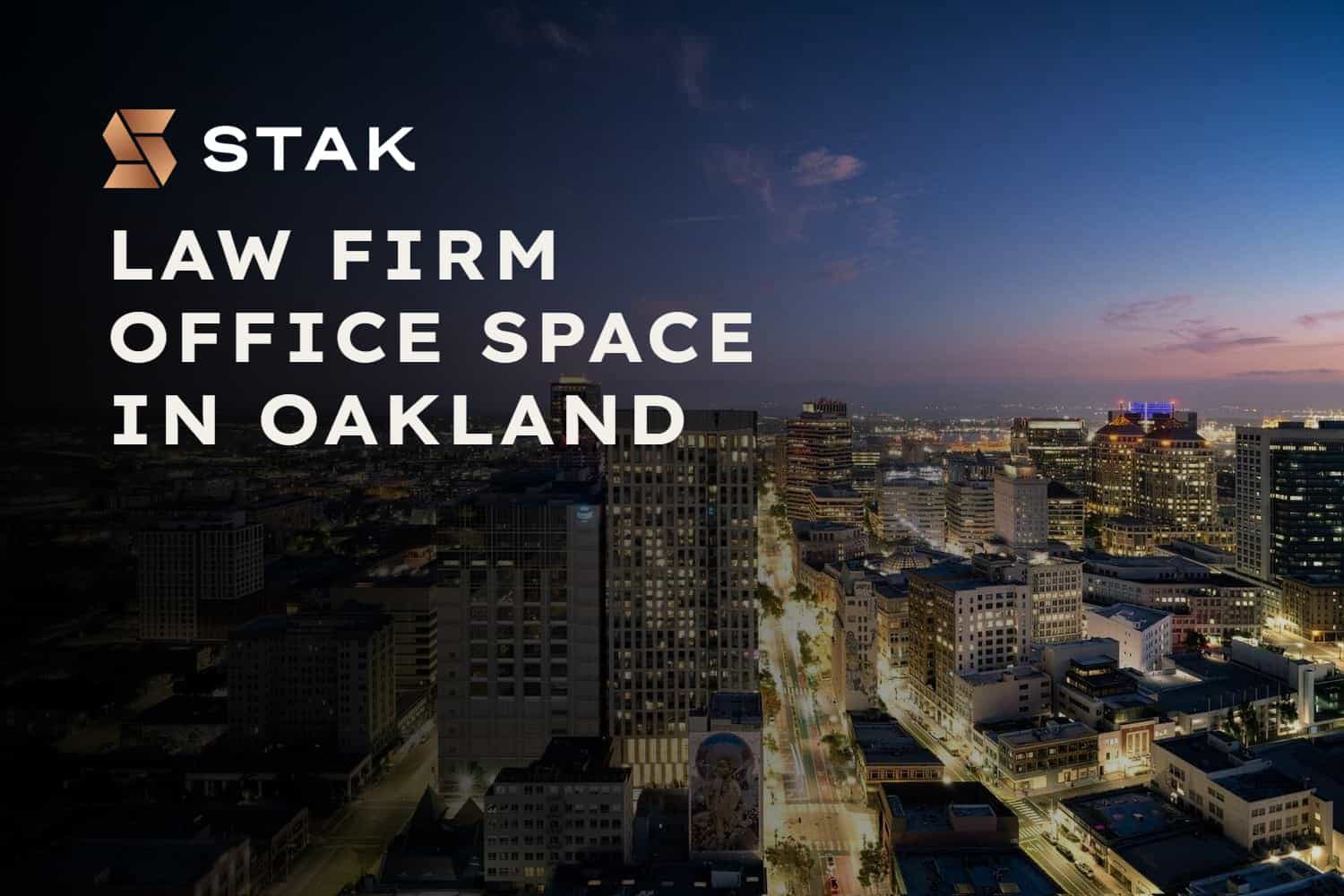 Law Firm Office Space in Oakland - STAK Space