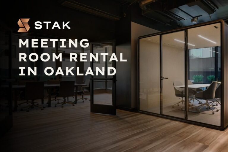 Meeting Room Rental in Oakland - STAK Space
