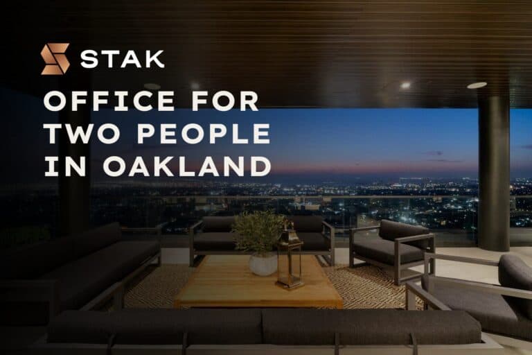 Office for Two People in Oakland - STAK Space