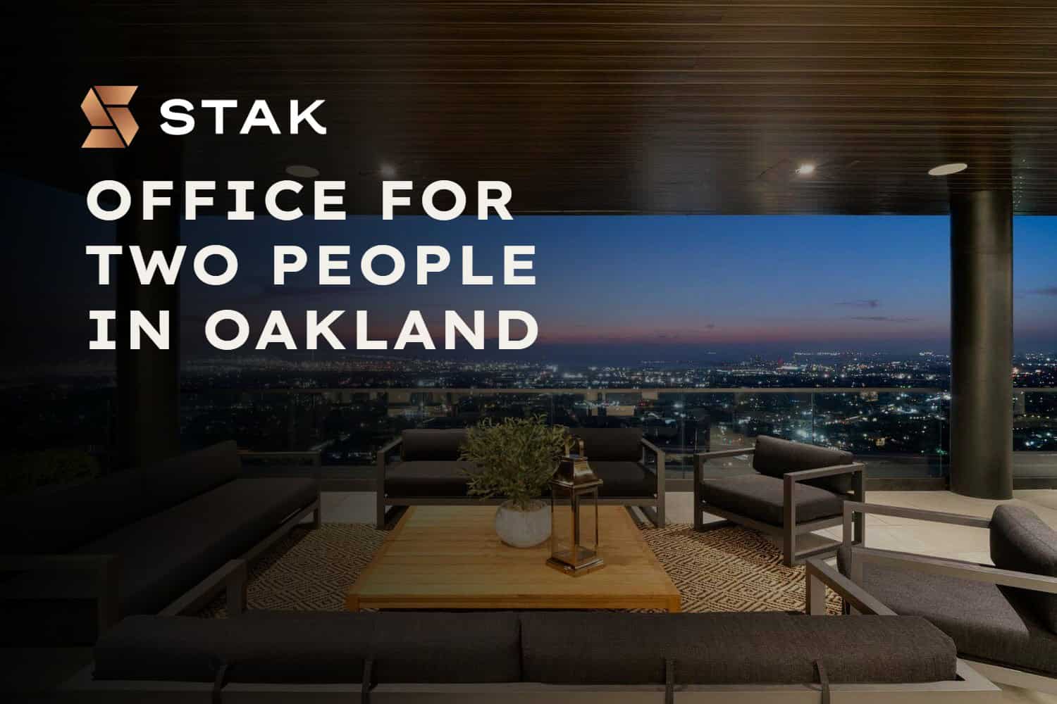 Office for Two People in Oakland - STAK Space