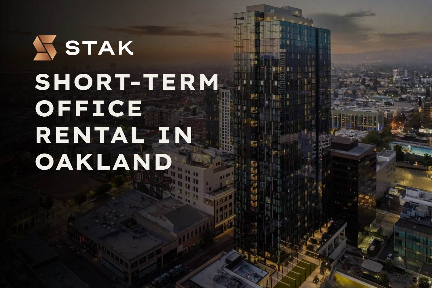 Short-Term Office Rental in Oakland - STAK Space