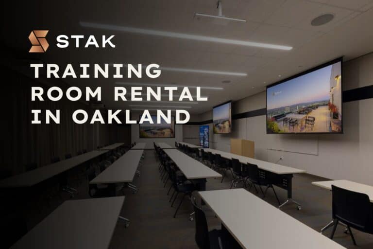 Training Room Rental in Oakland - STAK Space