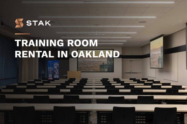 Training Room Rental in Oakland at STAK Space