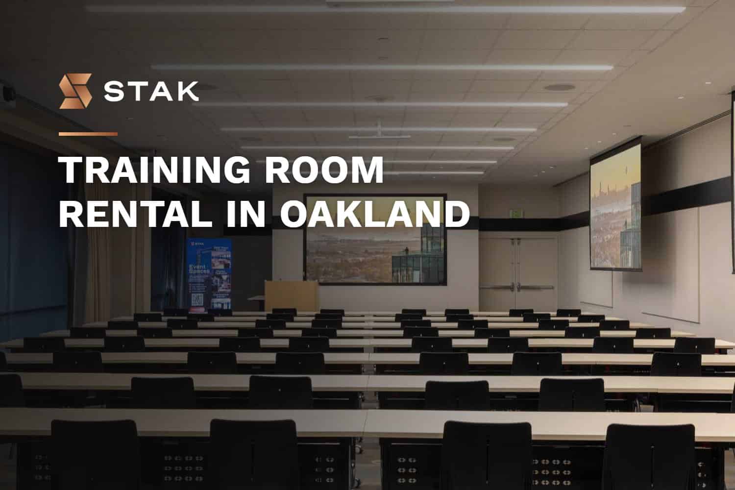 Training Room Rental in Oakland at STAK Space